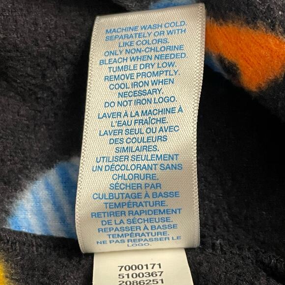 The Children’s Place Fuzzy Space Theme Fleece Zipper Footie Pajamas Size 0-3 M - Picture 7 of 7